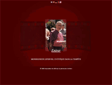 Tablet Screenshot of monseigneurlefebvre.org